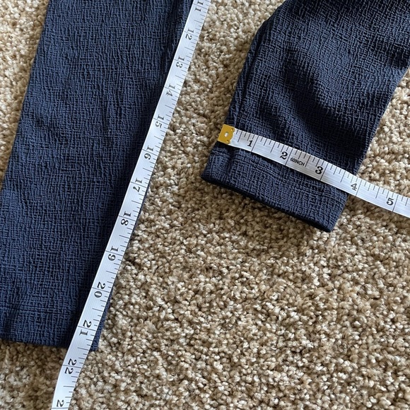 Koral Knockout Crop Leggings Women’s XS Navy Textured Compression Stretch - Picture 8 of 10